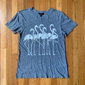 J Crew Graphic Tee Size M